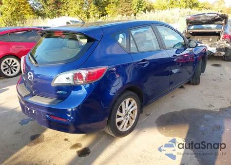 2013 Mazda Mazda3 I Touring from USA, damaged, VIN JM1BL1LP2D1796636